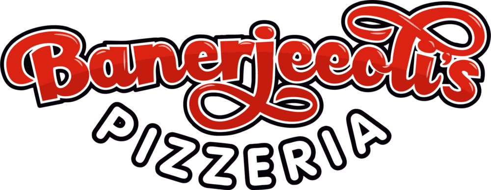 Banerjeeoli's Pizzeria Logo PNG Vector