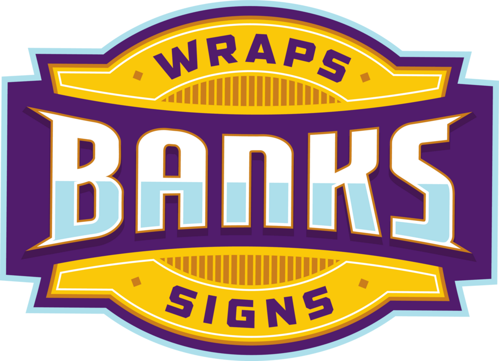 Banks Wraps & Signs Logo PNG Vector