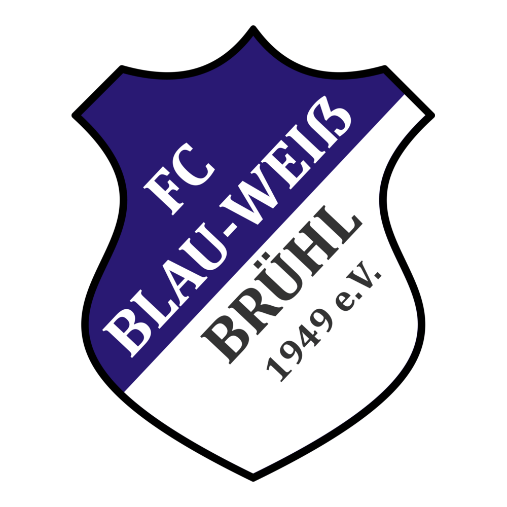 Blau Weiss Brühl Logo PNG Vector