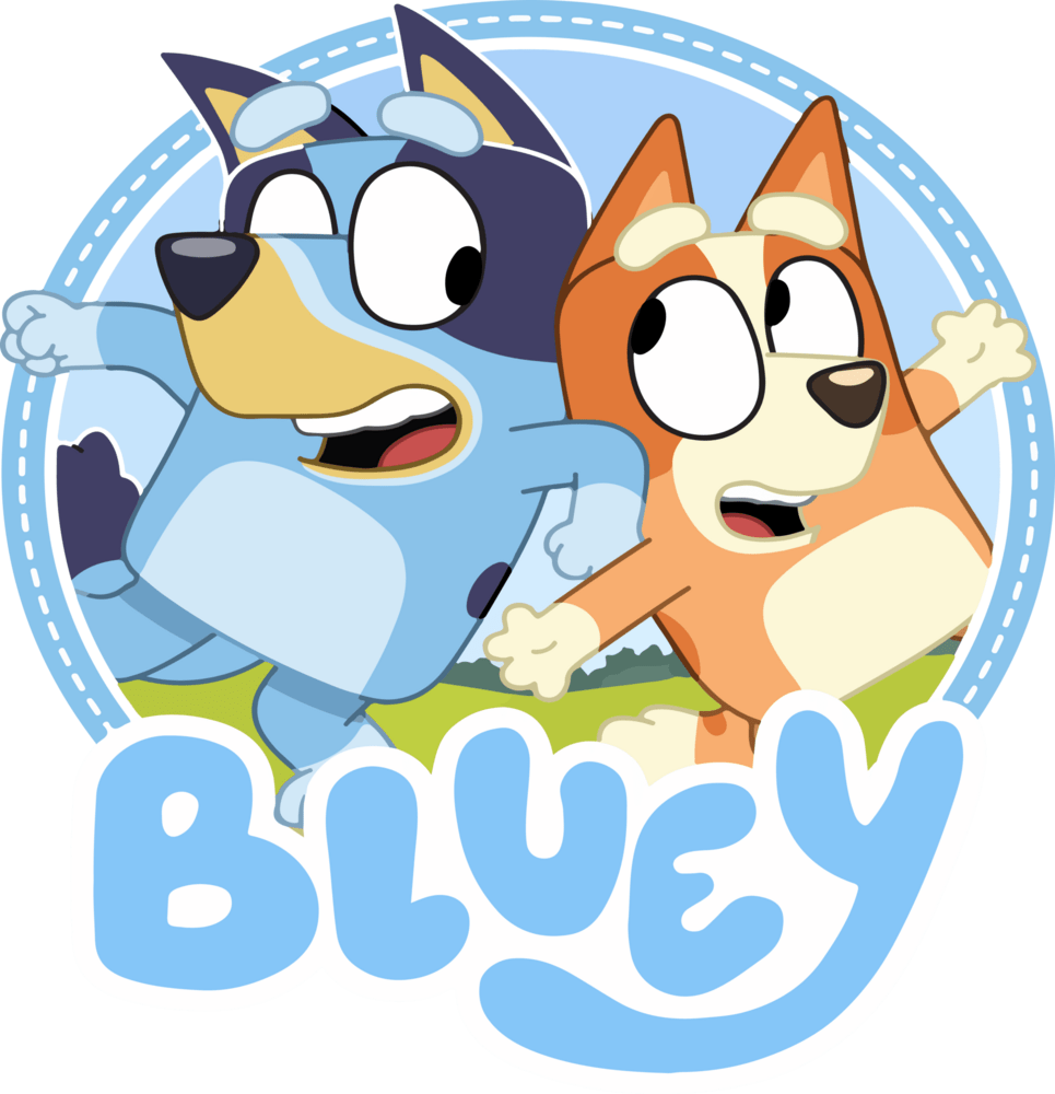 Bluey Logo PNG Vector