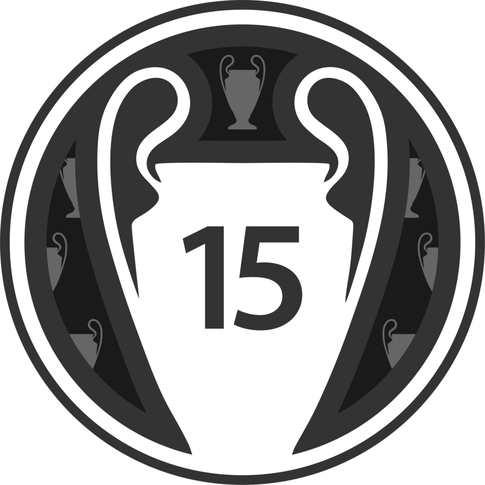 Champions League 24-25 winners' badge Logo PNG Vector