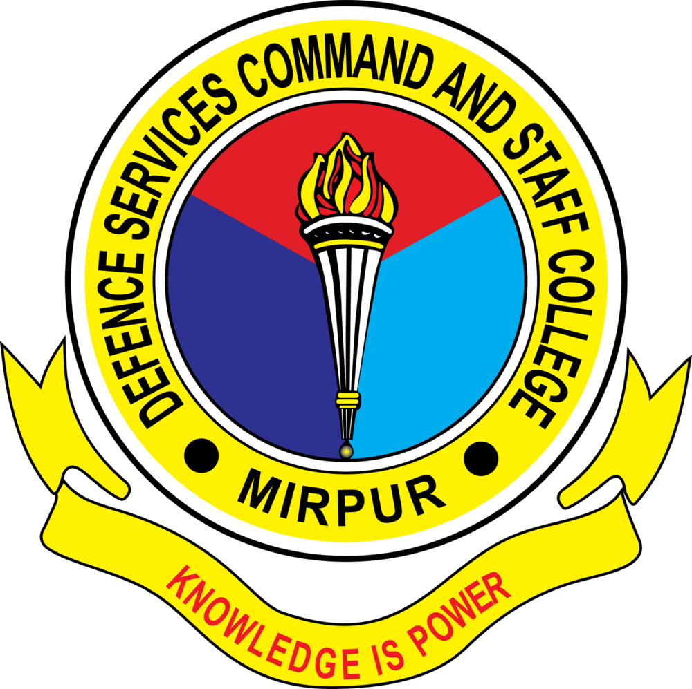 Deefence Services Command and Staff College Logo PNG Vector