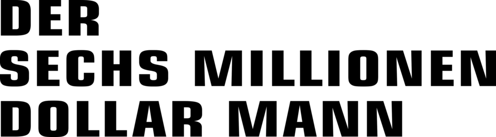 Der Sechs Millionen Dollar Mann Logo PNG Vector