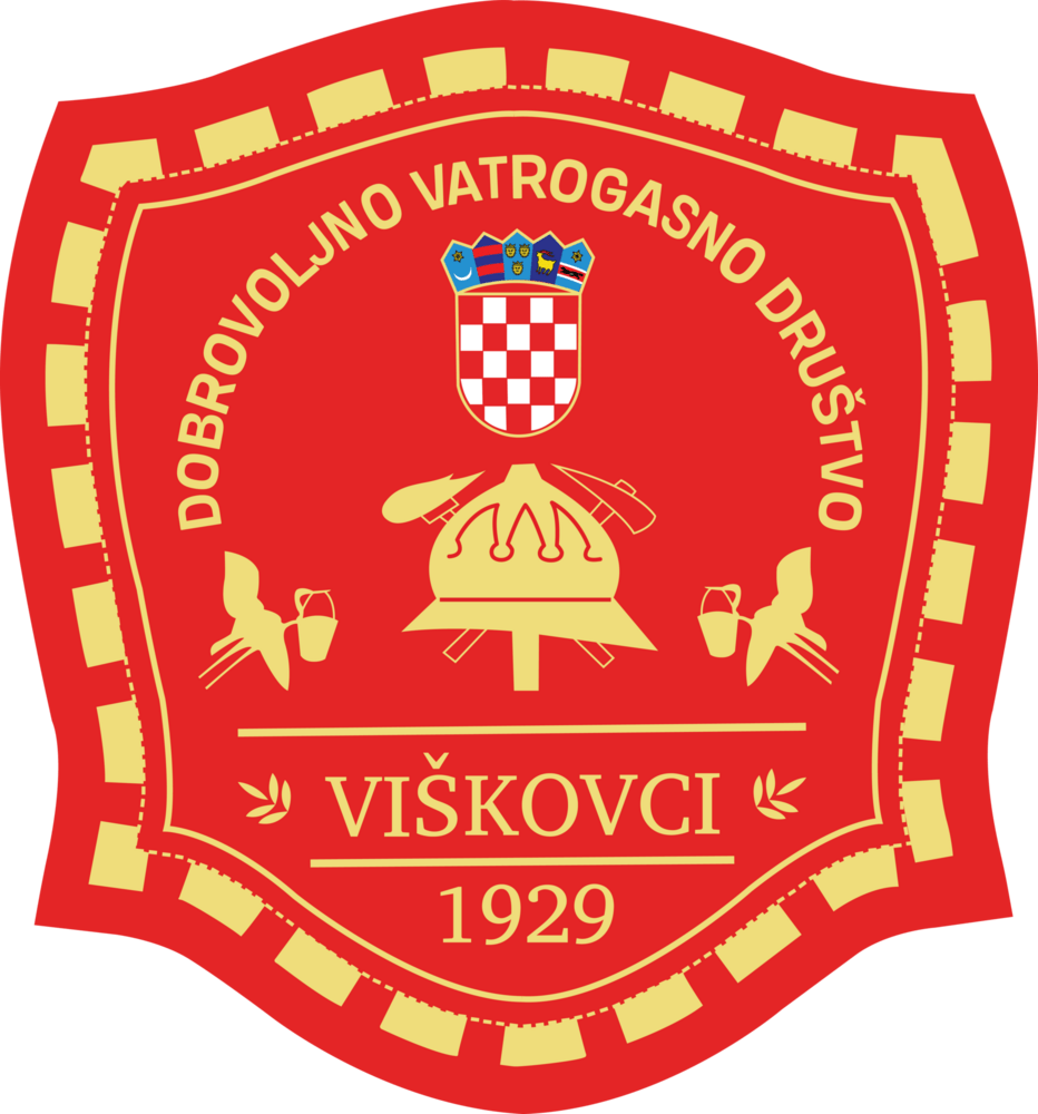 Dobrovoljno Vatrogasno Društvo Viškovci Logo PNG Vector