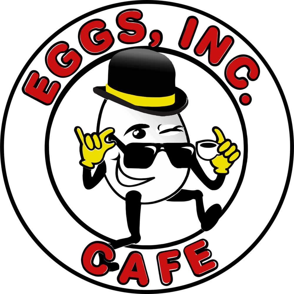 Eggs Inc. Cafe Logo PNG Vector