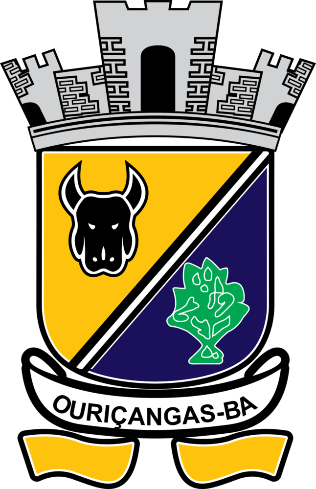 Escudo Brasão Prefeitura de Ouriçangas-BA Logo PNG Vector