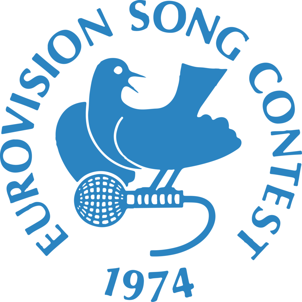 Eurovision vintage 1974 Logo PNG Vector