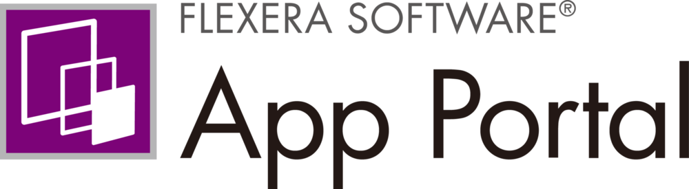 FLEXERA SOFTWARE App Portal Logo PNG Vector