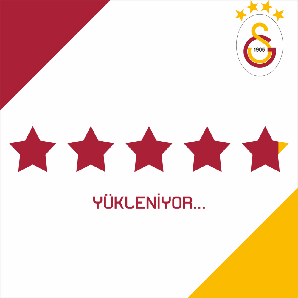 GALATASARAY 5.YILDIZ YÜKLENİYOR Logo PNG Vector