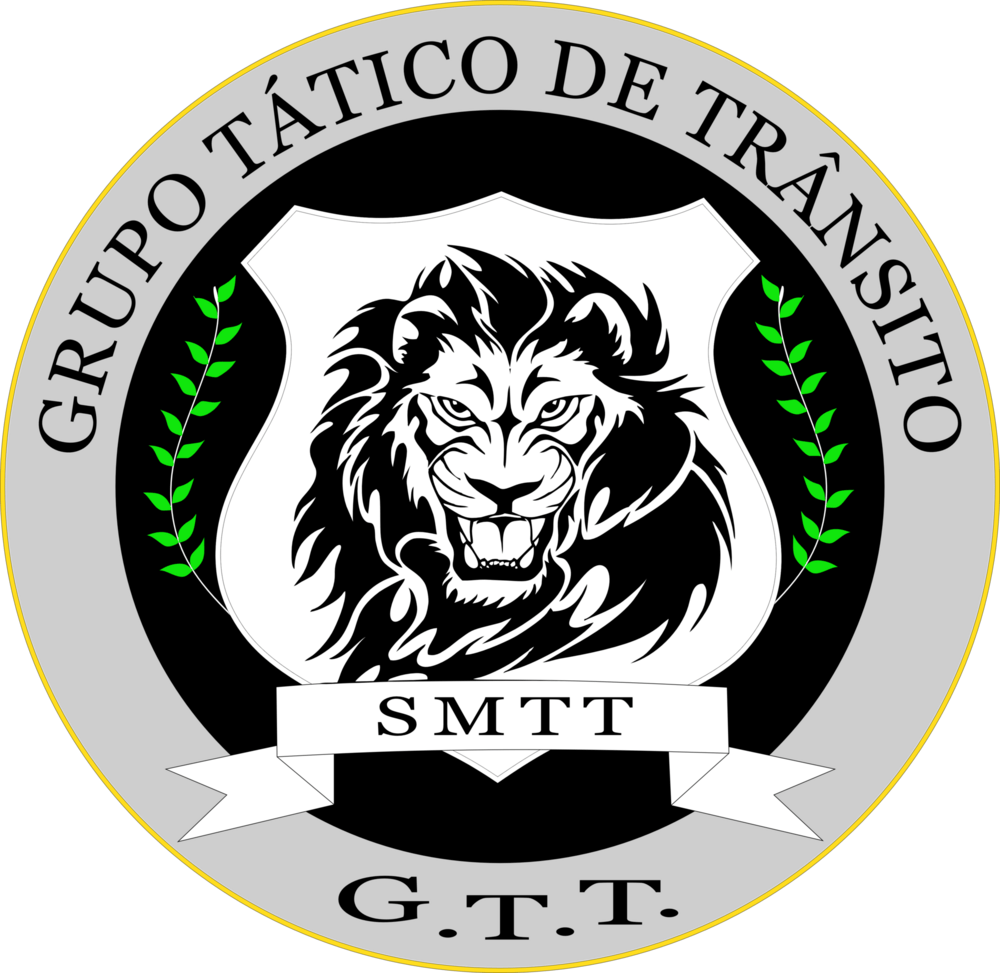 Grupo Tático de Trânsito - GTT Logo PNG Vector