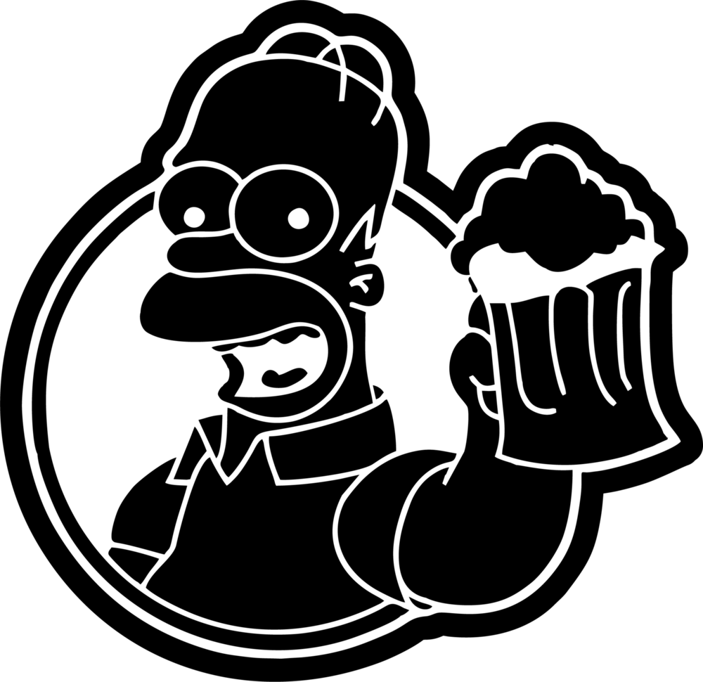 Homero Simpsons Logo PNG Vector