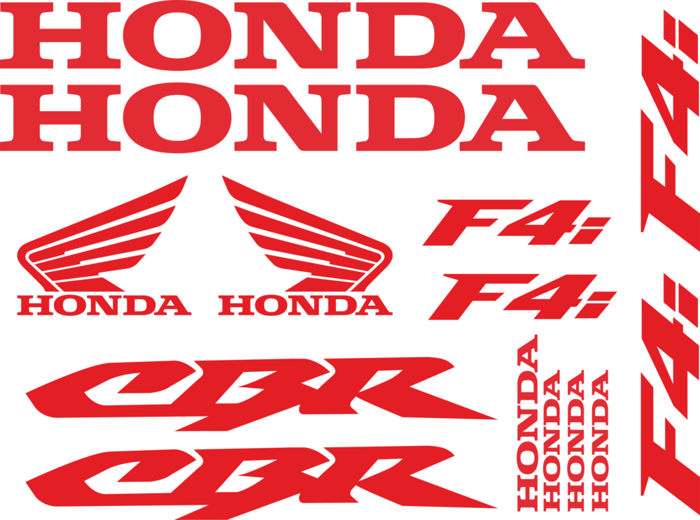 Honda F4i Logo PNG Vector
