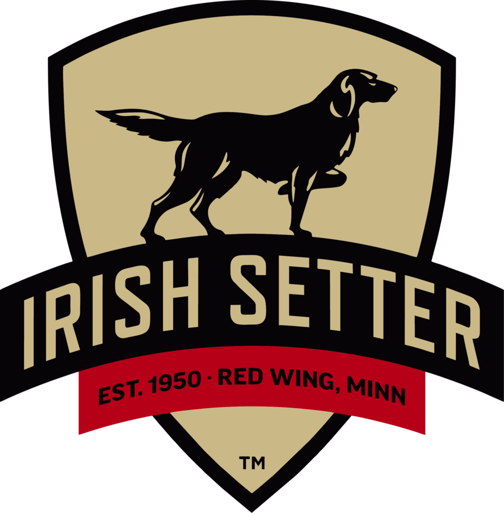 Irish Setter Boots Logo PNG Vector