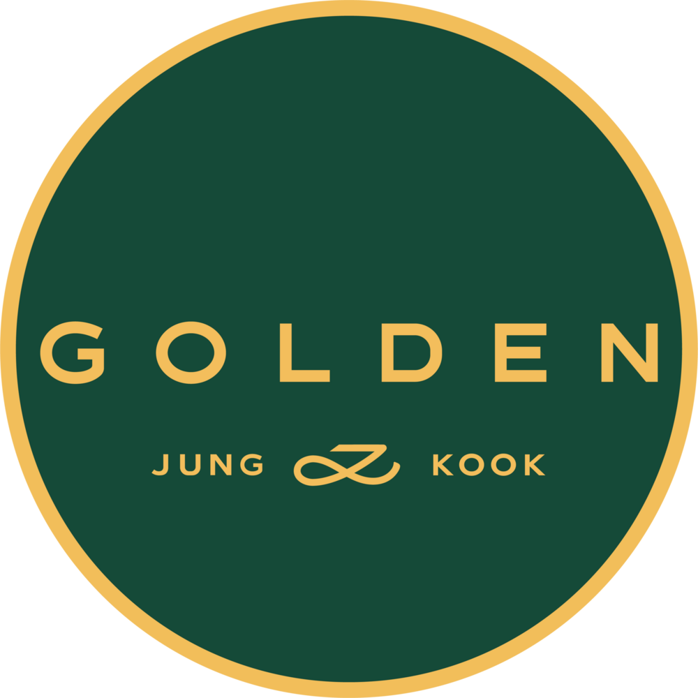 Jungkook Golden Logo PNG Vector