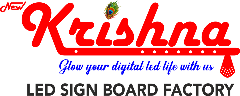 KRISHNA LED SIGN BOARD FACTORY Logo PNG Vector