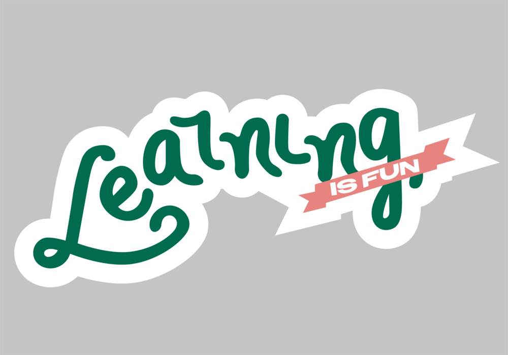 Learning is Fun Logo PNG Vector