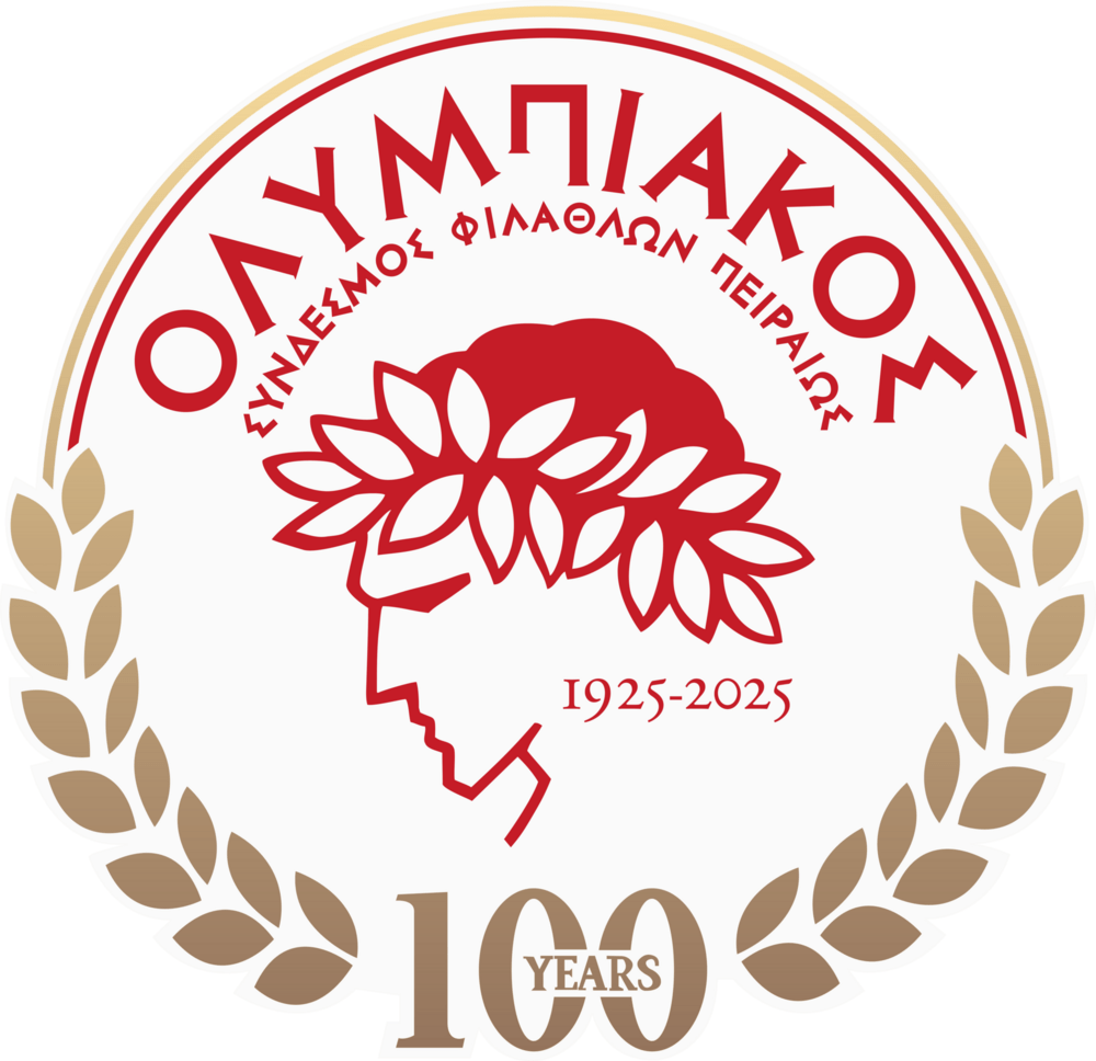 Olympiacos 24-25 Centenary Logo PNG Vector