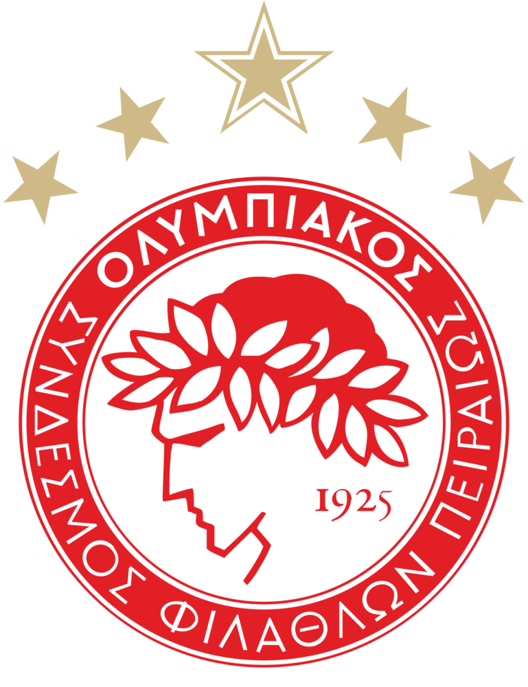 Olympiacos - Conference League Fifth Star Edition Logo PNG Vector