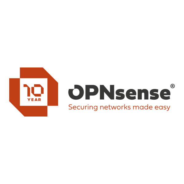 OPNsense 10 Years Logo PNG Vector