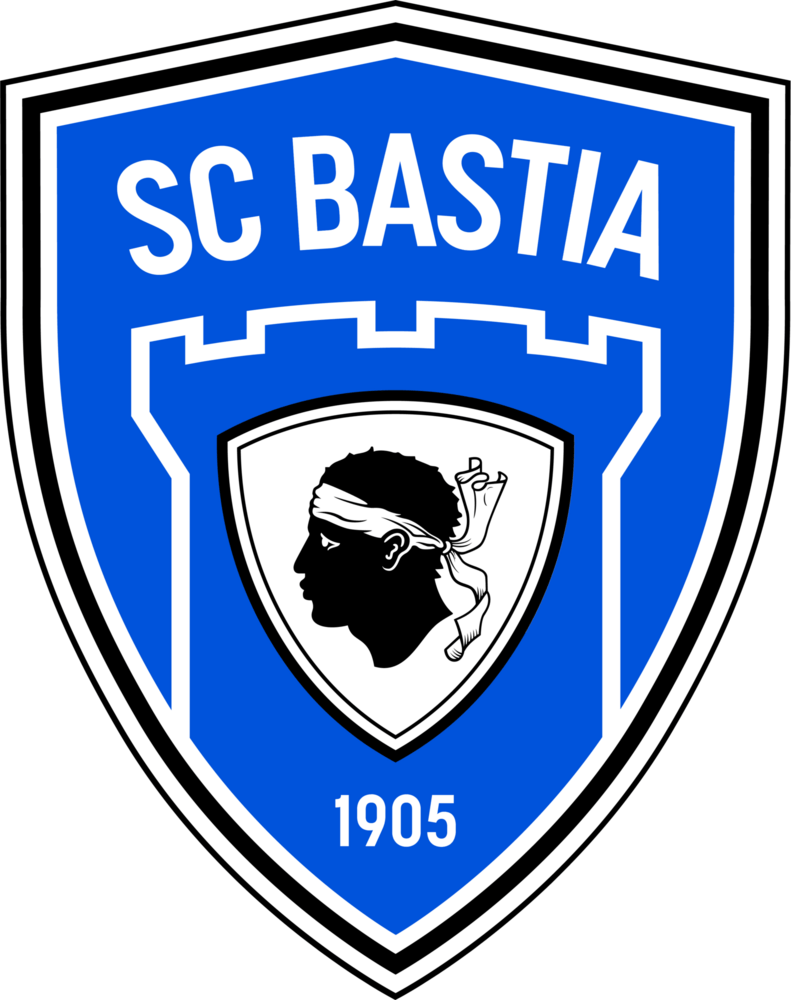 SC Bastia Logo PNG Vector