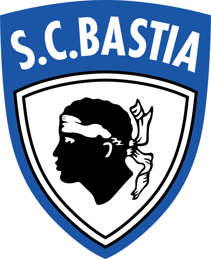 SC Bastia (mid 1990's) Logo PNG Vector