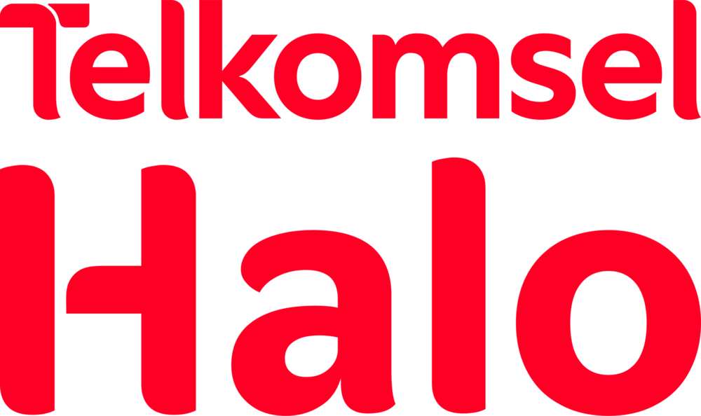 Telkomsel Halo Logo PNG Vector