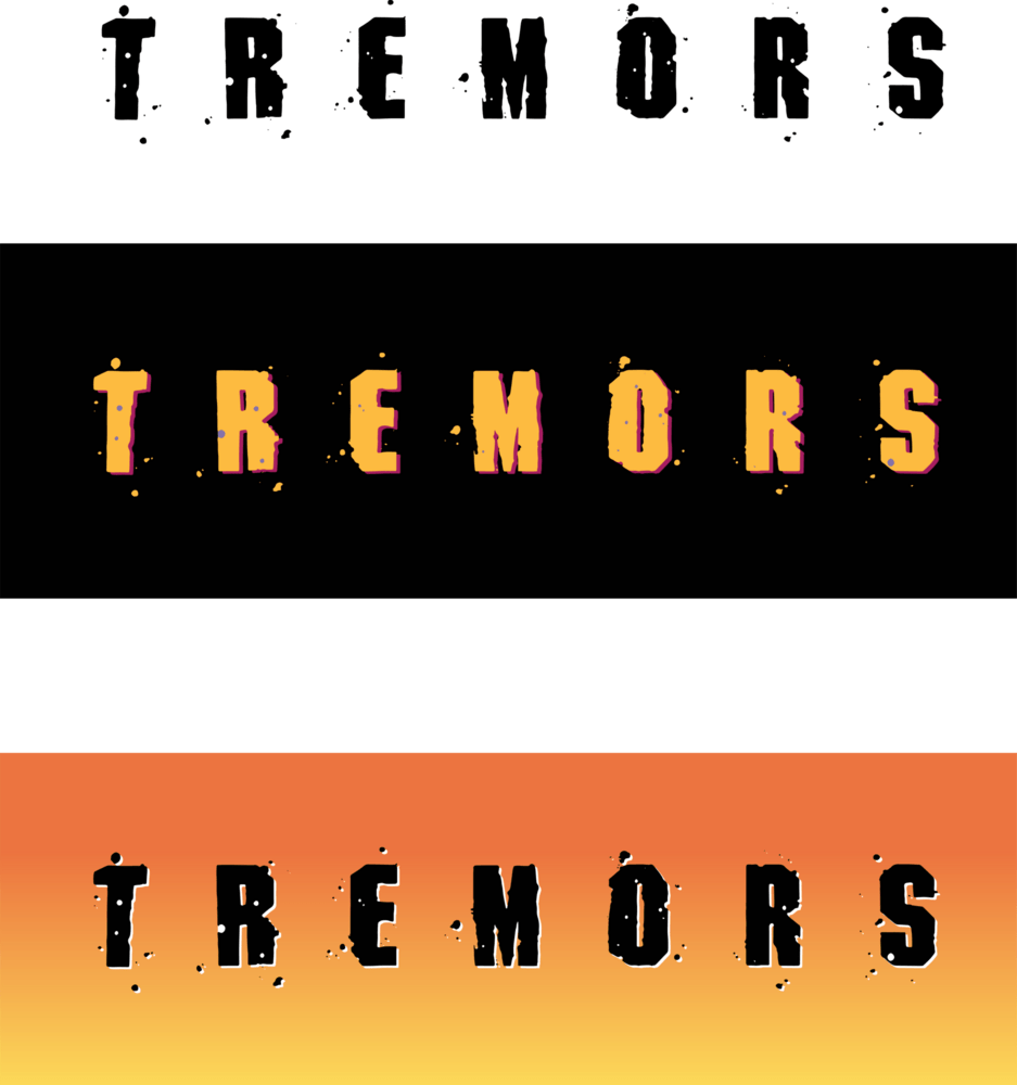 Tremors (1990) Movie Logo PNG Vector