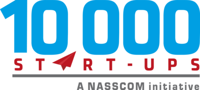 10 000 start-ups A nasscom initiative Logo PNG Vector