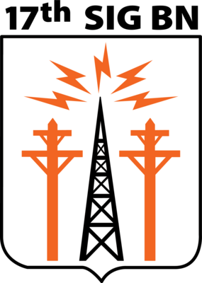 17th Signal Battalion Logo PNG Vector