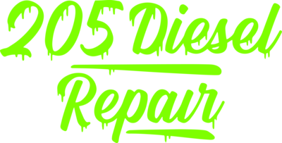 205 Diesel Repair Logo PNG Vector