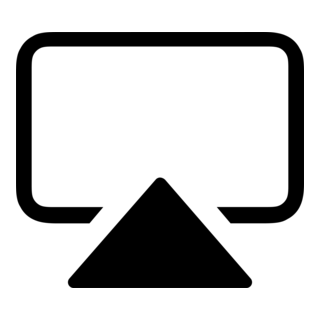 AirPlay video Logo PNG Vector