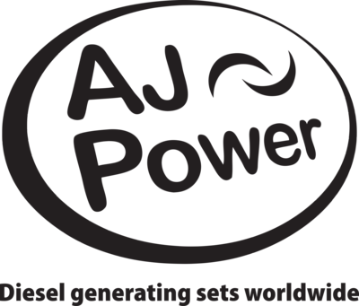 AJ Power Generator Logo PNG Vector