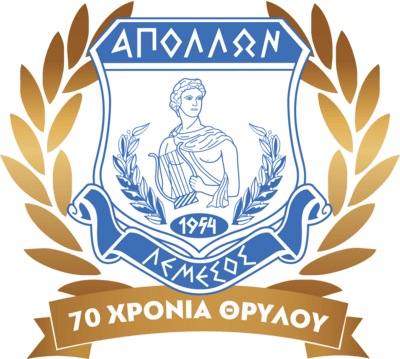 Apollon Limassol 70 Years Logo PNG Vector
