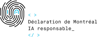 Déclaration de Montréal IA responsable Logo PNG Vector