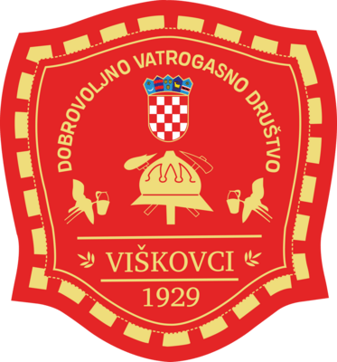 Dobrovoljno Vatrogasno Društvo Viškovci Logo PNG Vector