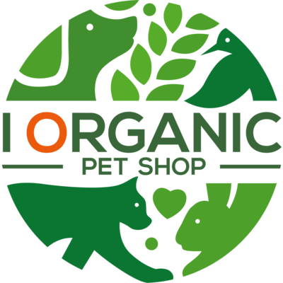 i Organic Pet Shop Logo PNG Vector