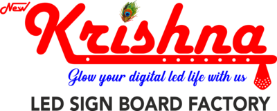 KRISHNA LED SIGN BOARD FACTORY Logo PNG Vector