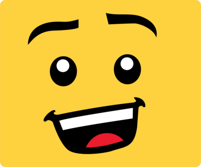 Lego face Logo PNG Vector