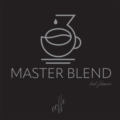 Master Bland Coffe Logo PNG Vector