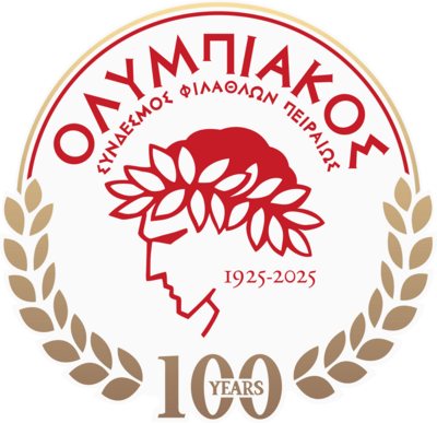 Olympiacos 24-25 Centenary Logo PNG Vector