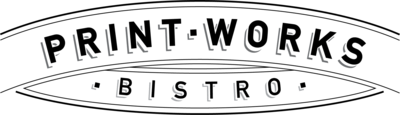 Print Works Bistro Logo PNG Vector