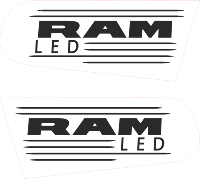 Ram Led Logo PNG Vector