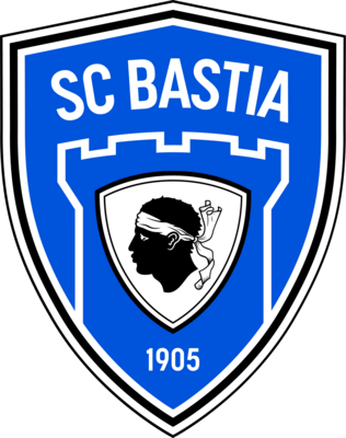 SC Bastia Logo PNG Vector