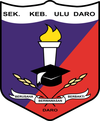 SEKOLAH KEBANGSAAN ULU DARO, SARAWAK Logo PNG Vector