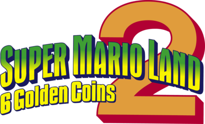 Super Mario Land 2: 6 Golden Coins Logo PNG Vector