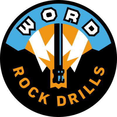 WORD Rock Drills Logo PNG Vector