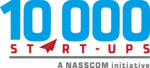 10 000 start-ups A nasscom initiative Logo PNG Vector