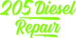 205 Diesel Repair Logo PNG Vector