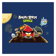 Angry Birds Space Logo PNG Vector