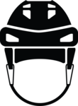 hockey helmet Logo PNG Vector